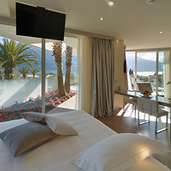 Deluxe Suite with Lake View Terrace and Hot Tub
